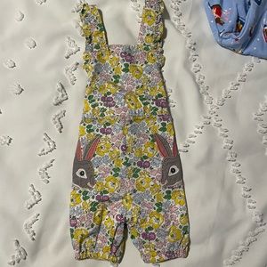 Baby Boden Bunny Overalls